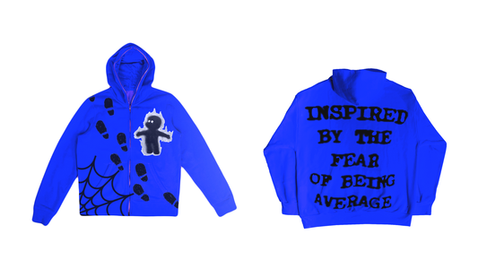 Fear Of Being Average Full Zip Up